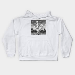 The Pig Rider Kids Hoodie